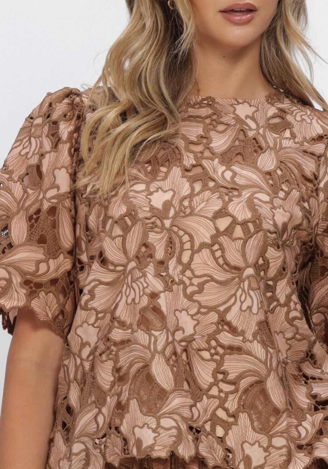 Mehrfarbige/Bunte AMAYA AMSTERDAM Blusen MEGGAN TOP - large