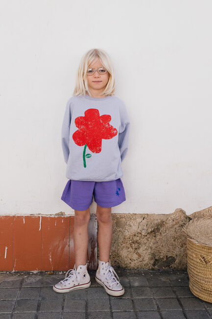 Weiße LÖTIEKIDS Sweatshirt S25-127-52 - large