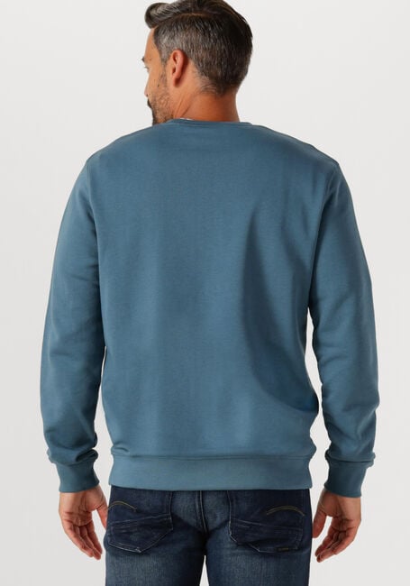 Blaue LYLE & SCOTT Pullover CREW NECK SWEATSHIRT - large