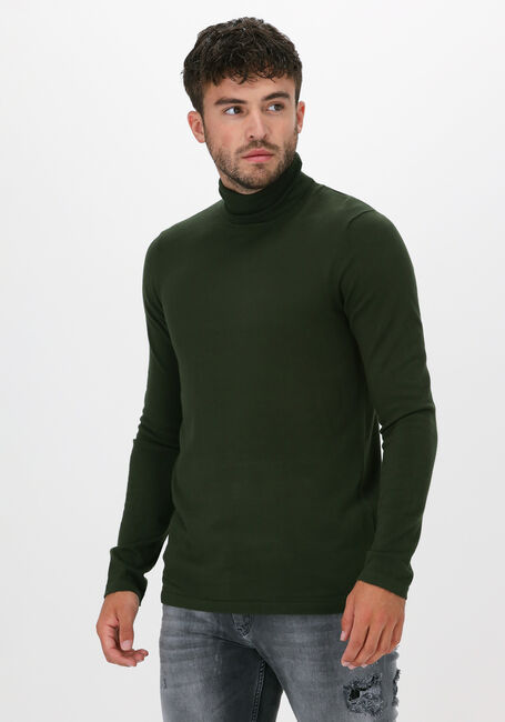 Dunkelgrün PUREWHITE Rollkragenpullover ESSENTIAL KNIT TURTLENECK - large