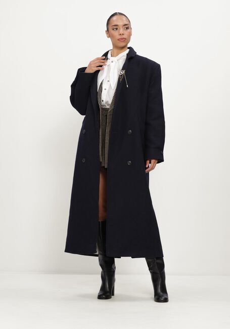 Dunkelblau RUBY TUESDAY Jacken MATTIN WOOLEN DOUBLE BREATED LONG COAT - large