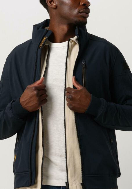 Blaue PME LEGEND Jack BOMBER JACKET SKYGLIDER SOFTSHELL - large
