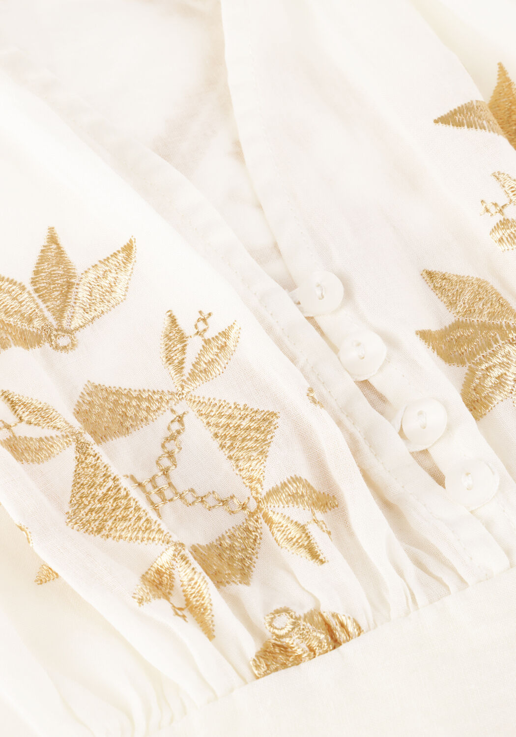 Beige GREEK ARCHAIC KORI Maxikleid 430511 - large