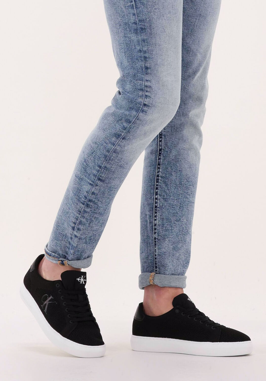 Schwarze CALVIN KLEIN Sneaker Low CASUAL CUPSOLE 1 - large