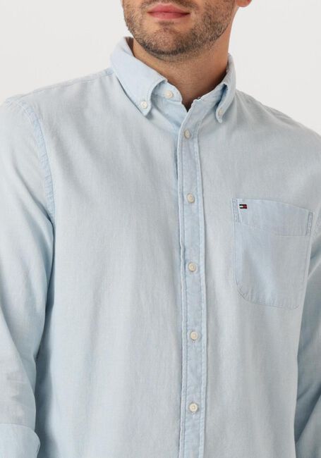 Hellblau TOMMY HILFIGER Casual-Oberhemd CHAMBRAY POCKET RF SHIRT - large