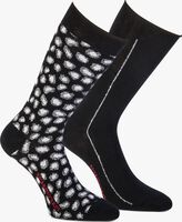 Schwarze MARCMARCS Socken BARBARA COTTON - medium