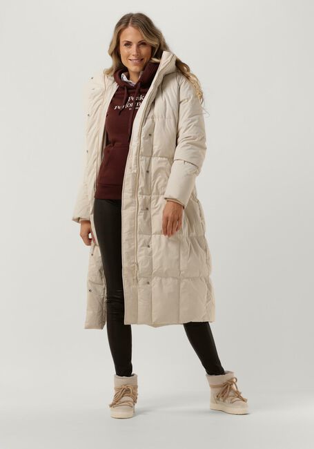 Ecru SELECTED WOMEN Wattierte Jack NITA DOWN COAT B - large