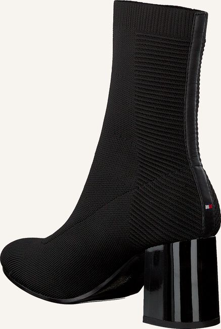 Schwarze TOMMY HILFIGER Stiefeletten KNITTED HEELED BOOT Schwarze TOMMY HILFIGER Stiefeletten KNITTED HEELED BOOT - large