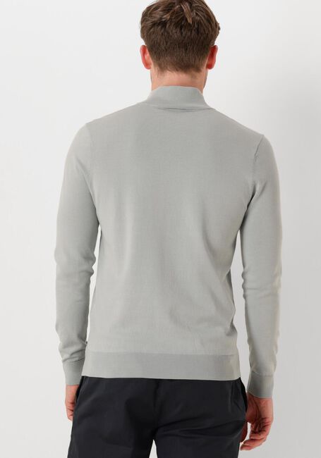 Grüne PROFUOMO Rollkragenpullover HALF ZIP LUXURY BASIC - large