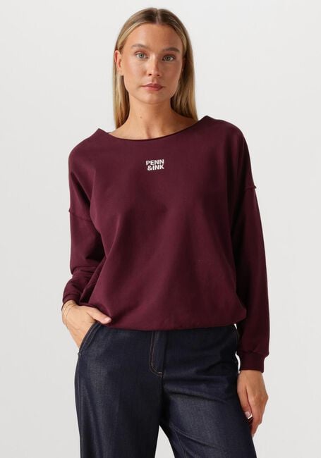 Bordeaux PENN & INK Pullover SWEATER W25F1703 - large