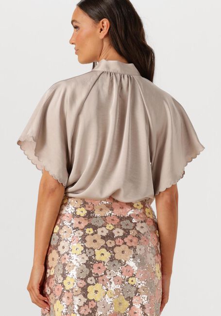 Taupe BRUUNS BAZAAR Blusen WENDI BLOUSE - large