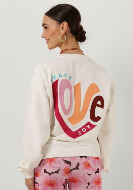 Weiße CATWALK JUNKIE Sweatshirt SW POWER OF LOVE - large