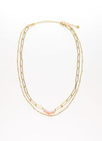 Braune NOTRE-V Kette KETTING DUBBEL CHAIN - medium