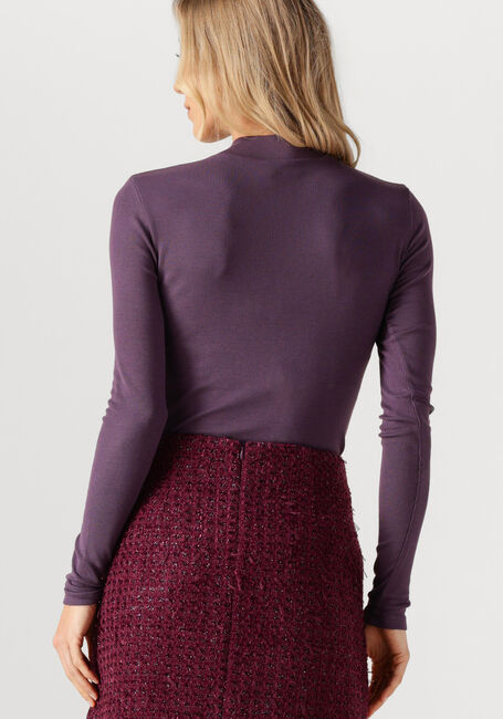 Bordeaux MODSTRÖM T-shirt KROWN LS T-NECK - large