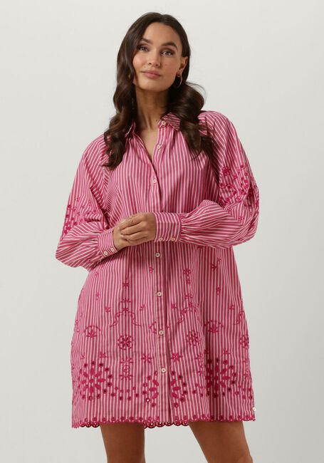 Rosane SCOTCH & SODA Minikleid STRIPED SHIRT DRESS WITH EMBROIDERY DETAIL IN ORGANIC COTTON - large
