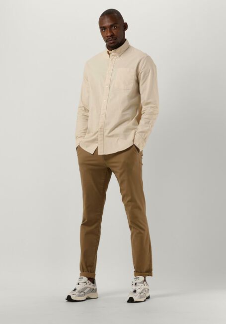 Beige SELECTED HOMME Casual-Oberhemd SLHREGRICK-OX FLEX SHIRT LS - large