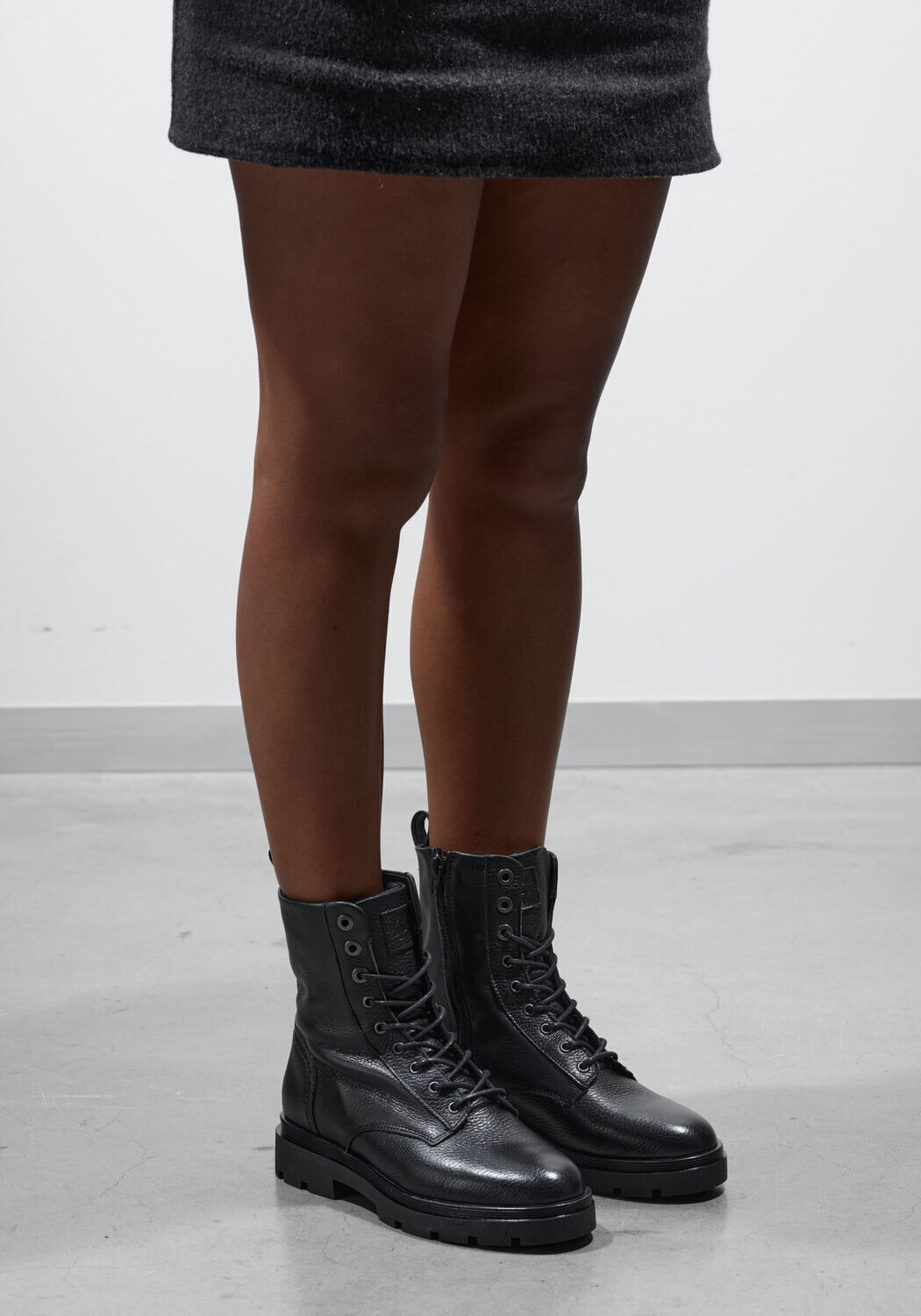 Schwarze PIEDI NUDI Stiefeletten AVOLA 03.06 - large