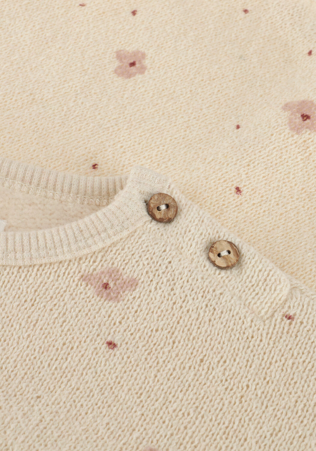 Ecru PLAY UP Pullover PRINTED JERSEY SWEATER G - large