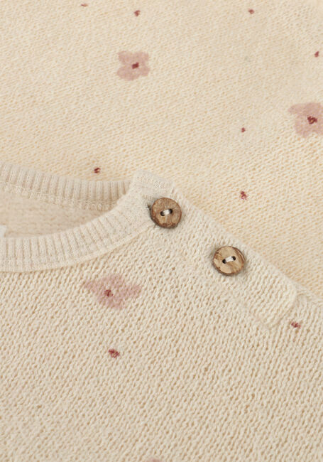 Ecru PLAY UP Pullover PRINTED JERSEY SWEATER G - large