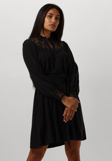 Schwarze SUNCOO Minikleid CEYLAN - large