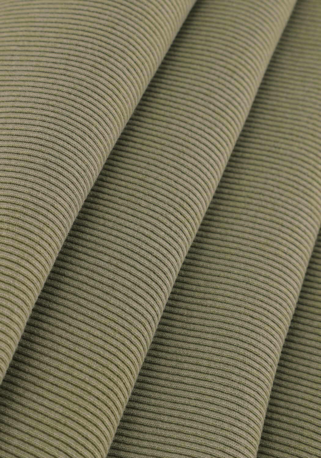 Gr&uuml;ne CALVIN KLEIN Maxikleid WASHED RIB LABEL LONG DRESS - large