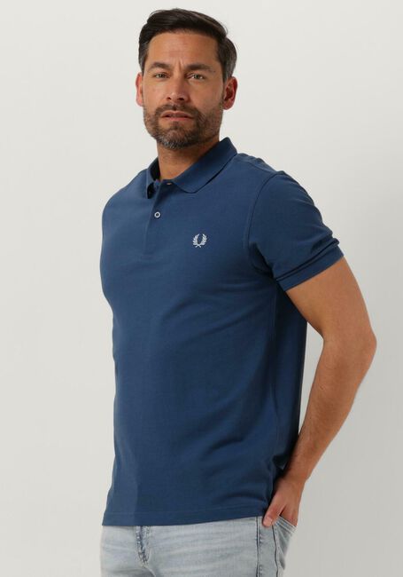 Blaue FRED PERRY Polo-Shirt THE PLAIN FRED PERRY SHIRT - large
