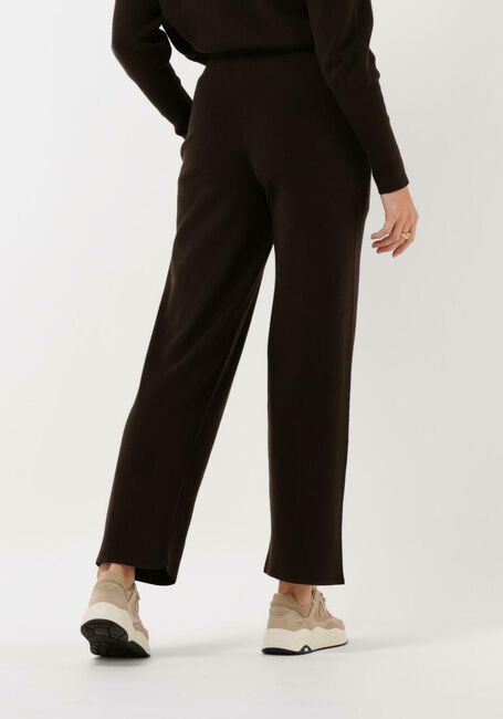 Braune KNIT-TED Weite Hose NOOR PANT - large