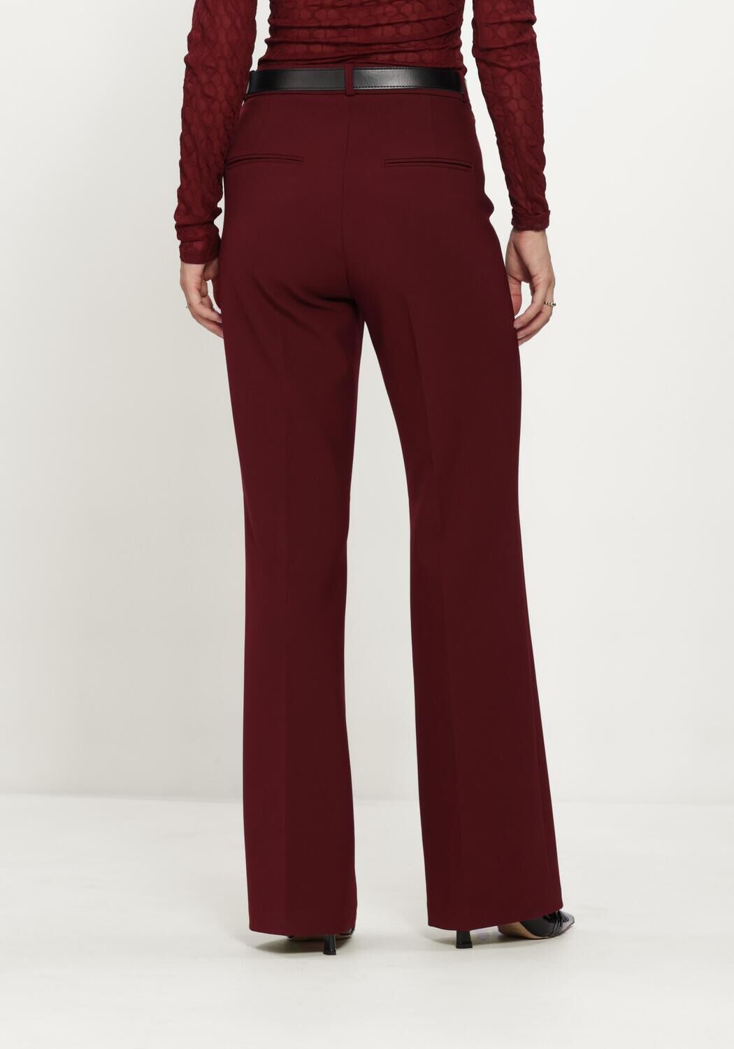 Bordeaux CAMBIO Hosen FAMOUS WOOL SUBSTITUTE DOUBLE - large