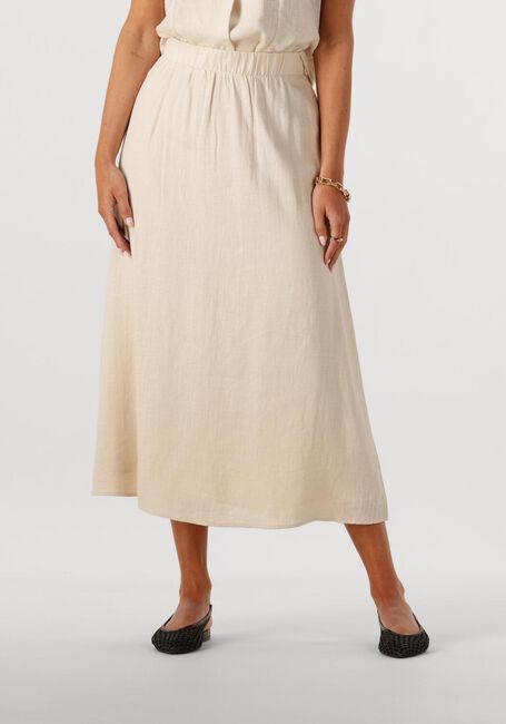 Beige OBJECT Maxirock OBJAYA HW MIDI SKIRT 138 - large