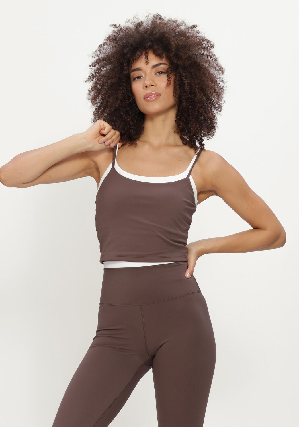 Braune THE LOLA CLUB Top BRUNA TOP - large