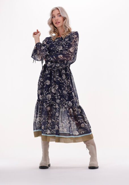 Dunkelblau SEMICOUTURE Midikleid Y2WS23 - large