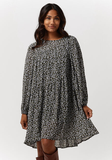 Weiße MSCH COPENHAGEN Minikleid HIBBA RIKKELIE SHORT DRESS AOP - large