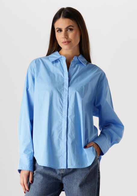 Blaue COPENHAGEN MUSE Blusen CMPOPLIN-SHIRT - large