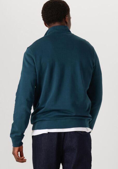Blaue LYLE & SCOTT Sweatshirt LOOPBACK QUARTER ZIP SWEAT - large