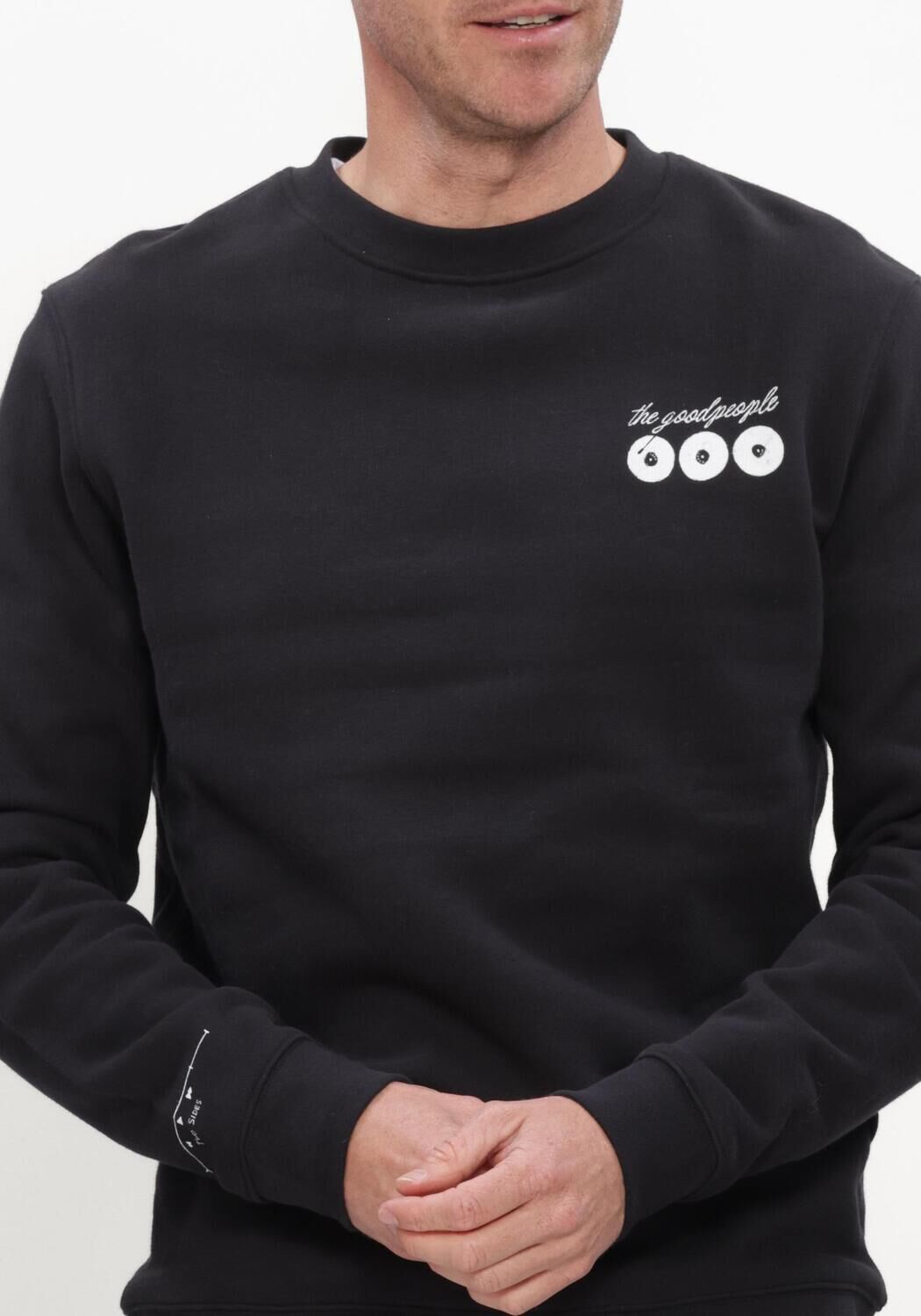 Schwarze THE GOODPEOPLE Pullover LAURENT - large