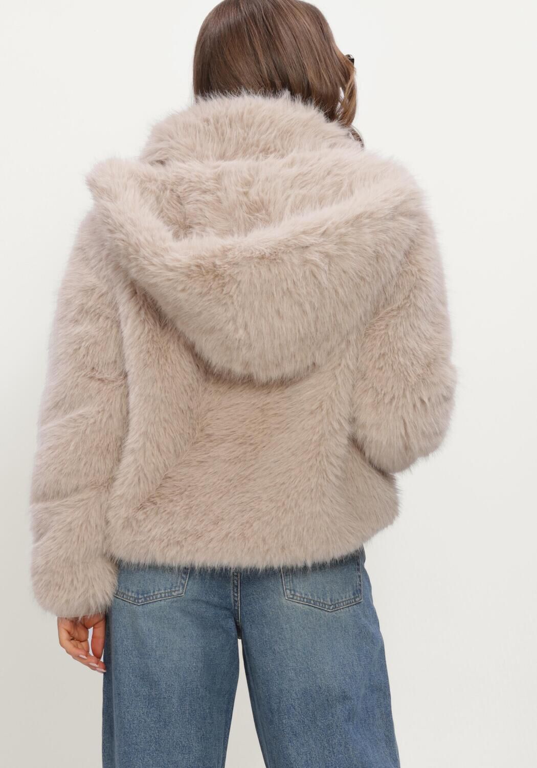 Beige MOSCOW Fake-Fur-Jack 13-08-REDEMTION - large