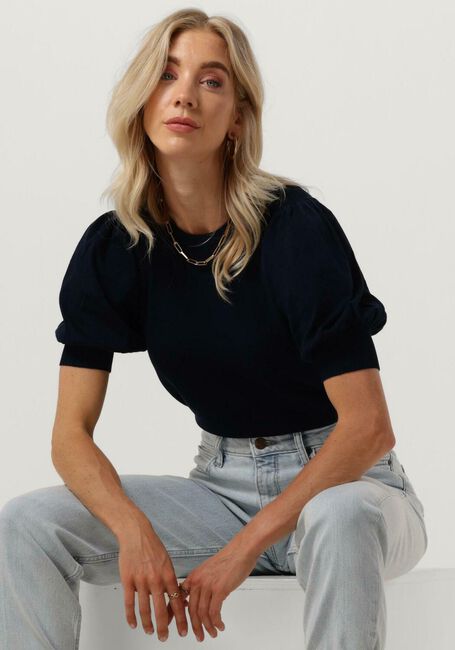 Dunkelblau MINUS Top LIVA KNIT TEE - large