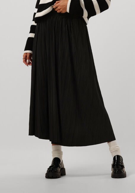 Schwarze SELECTED FEMME Maxirock SLFSIMSA MIDI PLISSE SKIRT - large