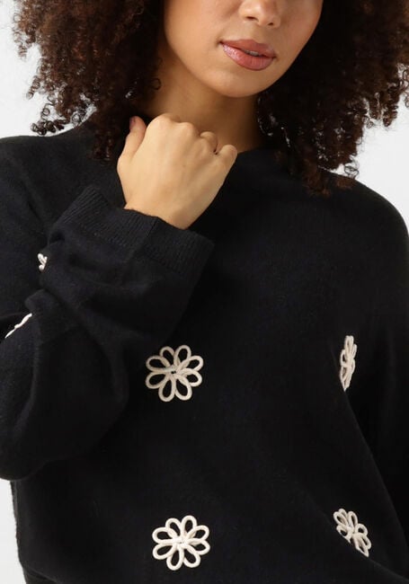 Schwarze OBJECT Pullover OBJLANEY RUBIN LS PULLOVER E DIV - large