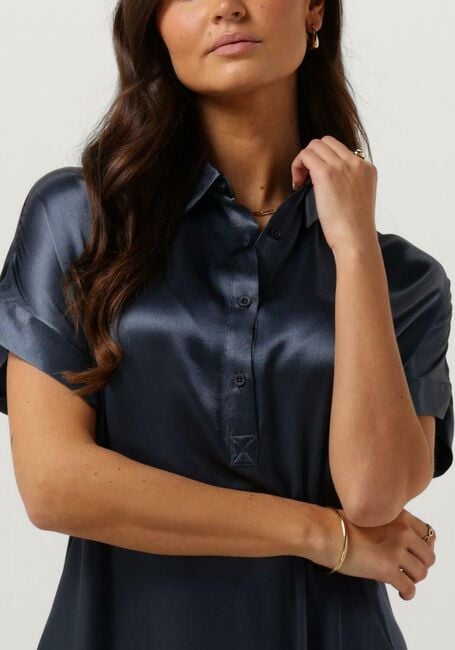 Dunkelblau CIRCLE OF TRUST Midikleid AUBREE DRESS - large