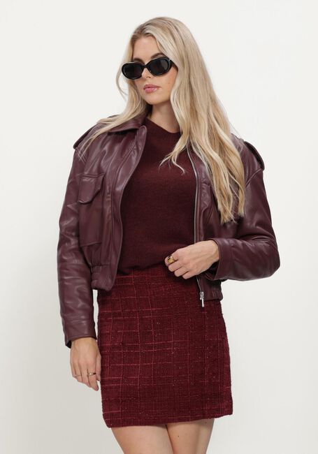 Bordeaux FREEBIRD Lederjack LARA - large