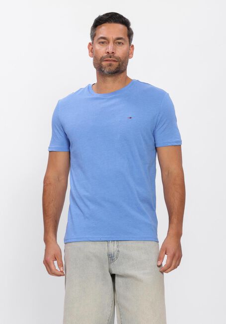 Blaue TOMMY JEANS T-shirt TJM XSLIM JASPE HTR TEE EXT - large