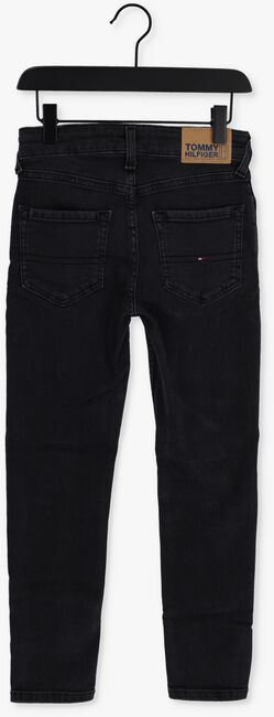 Schwarze TOMMY HILFIGER Skinny jeans SCANTON Y BLACK WATER REPELLENT - large
