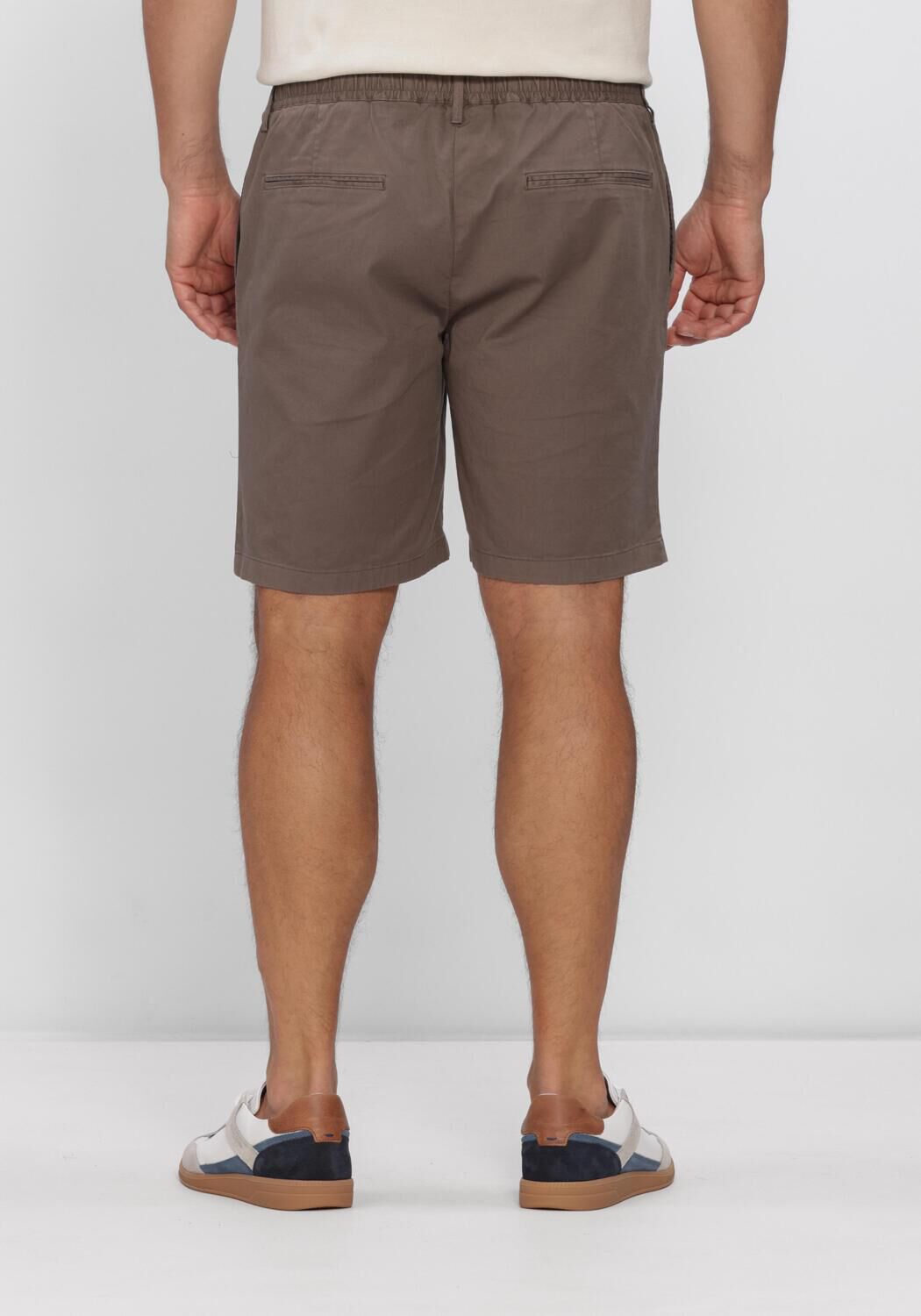 Braune PROFUOMO Kurze Hose SHORT SPRTCORD - large