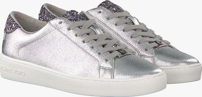 Silberne MICHAEL KORS Sneaker low IRVING LACE UP - large