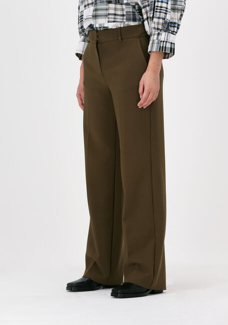 Dunkelgr&uuml;n SELECTED WOMEN Hose SLFRITA MW WIDE PANT - large