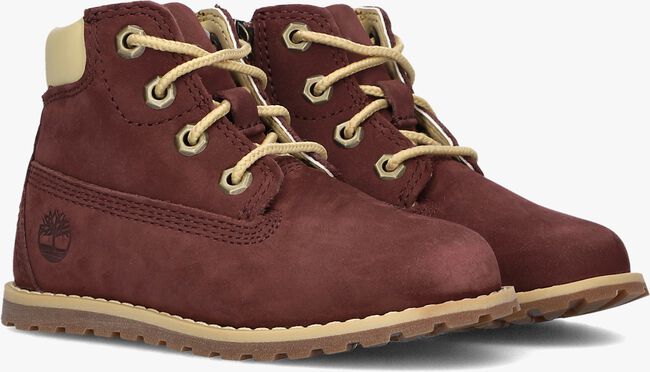 Rote TIMBERLAND Schnürboots POKEY PINE 6IN BOOT KIDS - large