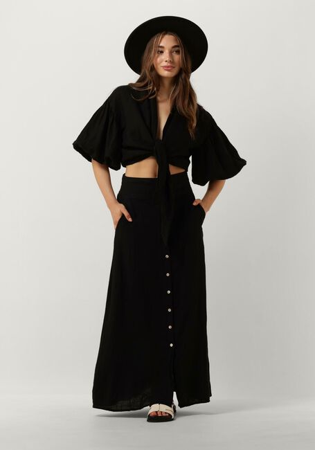 Schwarze MR MOOD Blusen MRS MABE TOP - large