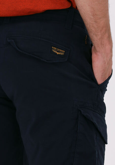 Dunkelblau PME LEGEND Kurze Hose NORDROP CARGO SHORTS STRETCH TWILL - large