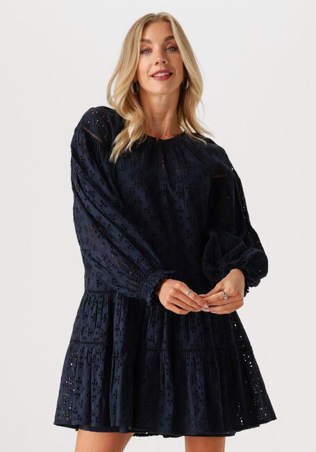 Dunkelblau BY-BAR Kleider INEZ DRESS - large